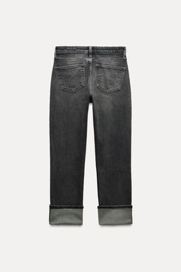 ZW COLLECTION SLIM MID-WAIST JEANS - Zara фото 18