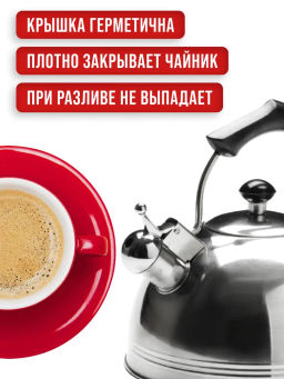 26168 Чайник 3,5л со свистком нерж/ст MB (х12) - Mayer&boch фото 8