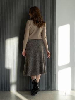 юбка на подкладке в составе шерсть - Трика фото 9
