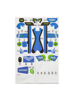 Конструктор Робот, 3 в 1, работает от солнечной батареи, 61 деталь, 1 лист наклеек - Эврики фото 17