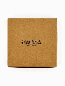 Цена за 5 шт. Коробка под бижутерию с окном Алмаз, 7.5?7.5?3 см