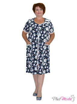 Халат Модель №683 размеры 44-84 - Plusmoda фото 6