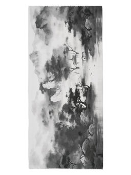 Палантин жен. виск+шерсть 90х200 LG33-605-20