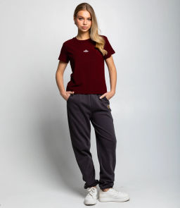 Футболка #КТ623 (5), бордовый - Dommod фото 4