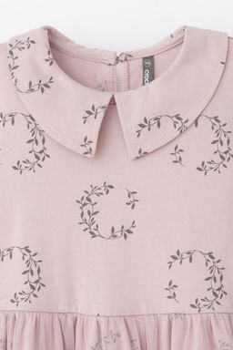 Crockid _ КР 5916/розово-сиреневый,веточки к525 платье для дев  фото 6
