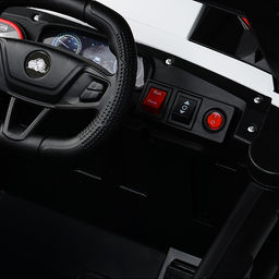 Электромобиль детский "Крутой внедорожник" (цвет серый)