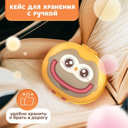 Погремушки «Совушка», прорезыватели для зубов, в контейнере, набор 8 шт.