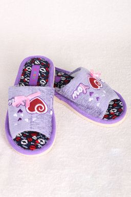 Тапочки женские сиреневые