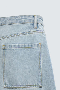 JEANS TAPERED WIDE FIT / Azul claro - Zara фото 10