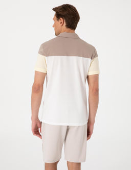 Ekru Slim Fit Ti__rt - Pierre cardin фото 5