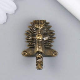 Уголок (ножка) для шкатулки металл Голова лошади бронза 2,8х3,9 см - Simaland фото 3