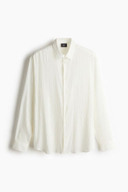 Camisa texturizada Regular Fit