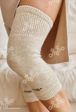 Наколенники короткие из 100% монгольской шерсти (арт. 03127) - Mongolka фото 7