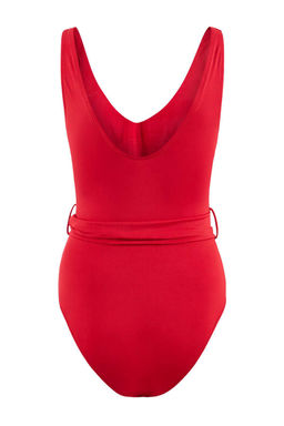 K?rm?z? V Yaka Kapl? Aksesuarl? Regular Mayo TBESS26MA00060