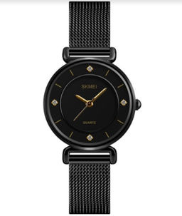 Часы наручные Skmei женские кварцевые 1330black-steel