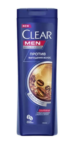CLEAR шампунь 200мл Муж Против выпадения волос