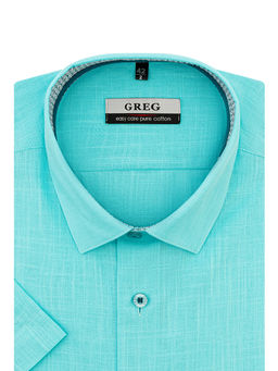 Сорочка мужская короткий рукав GREG 410/201/FLAM/Z/1p