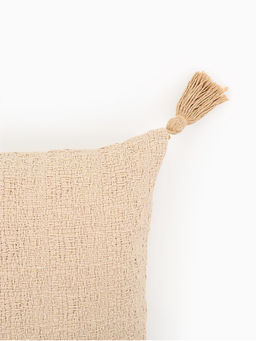 Наволочка декоративная с кисточками SL Home TASSEL, 4545 см, коричневая - Sima-land home фото 3