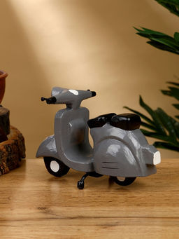 Сувенир «Мопед», 15×9×10 см, дерево, серый