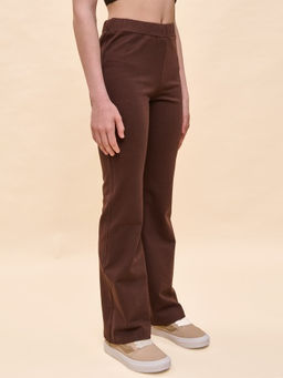 PELICAN, брюки для девочек, Шоколадный  фото 3