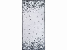 Полотенце махровое 6с102.411ж1 Снежинки-арт(графит5) 67х150см