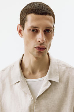 Camisa resort de lino Relaxed Fit - H&m фото 6
