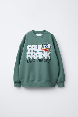 PAUL FRANK ® RAISED SLOGAN SWEATSHIRT