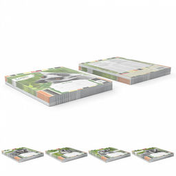 Цена за 200 шт. Тетрадь школьная ученическая ErichKrause Lemur Style, 18 листов, линейка (в плёнке по 10 шт.)  фото 9