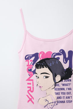TOP KPOP DEMON HUNTERS NETFLIX  / Rosa / Blanco - Zara фото 4