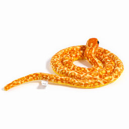 Мягкая игрушка Змея, 108 см, цвет оранжевый, жёлтый - Simaland фото 8
