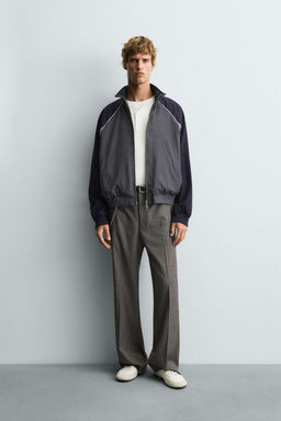 CONTRAST COLOUR BLOCK JACKET