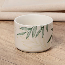 Чайная пара керамическая Листья, 200 мл