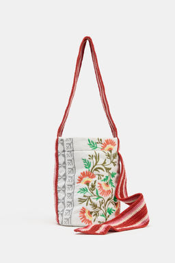 FANTASY FABRIC MINI BUCKET BAG