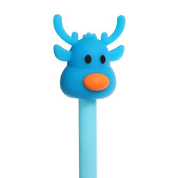 Цена за 5 шт. Ручка гелевая-прикол Олень МИКС - Calligrata фото 5