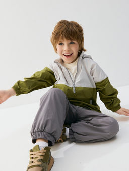 Анорак на сетчатой подкладке "Авокадо"