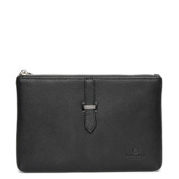 289-1 black, мужской клатч из экокожи Barcelo Biagi