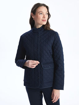 Dik Yaka Kapitone Kad?n ?i?me Mont