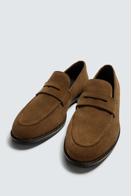 MOCASIN PIEL ANTIFAZ / Marr?n - Zara фото 5