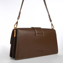 Сумка женская TEXTURA, средний размер, цвет хаки  фото 3