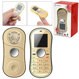 Мини телефон - спиннер 2sim, FM, MP3, BLuetooth
