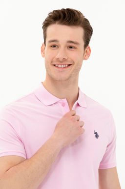 Мужская базовая футболка с воротником поло Magnolia - U.s. polo assn фото 3