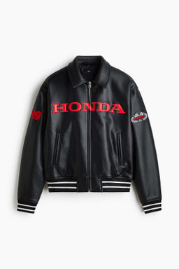 Chaqueta de b?isbol con motivos