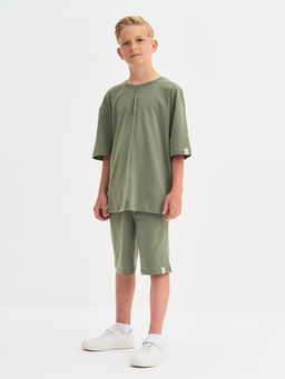 Пижама для мальчика цвета хаки - Kogankids фото 2