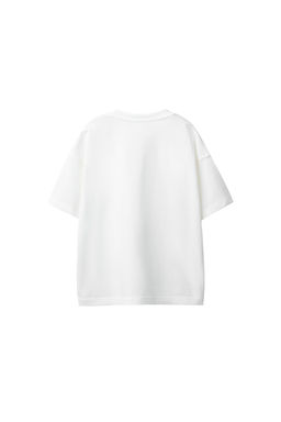 PACK TRES CAMISETAS RAYAS Y LISAS / Naranja oscuro - Zara фото 6