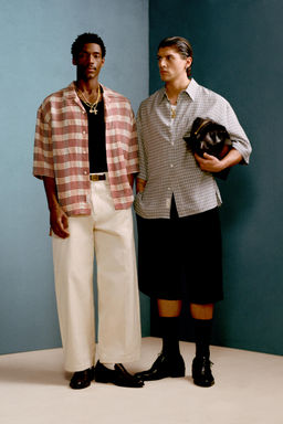 BERMUDA WIDE FIT PLIEGUES WILLY CHAVARRIA X ZARA / 838