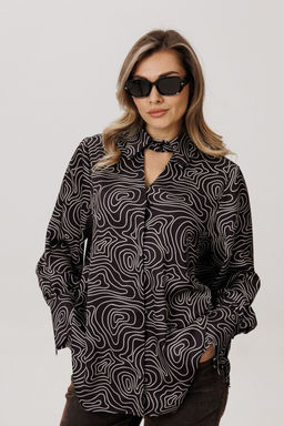 Рубашка ANELLI 1668 круги на воде фото 7