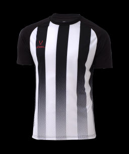 Футболка игровая JOGEL CAMP Striped Jersey, белый/черный, детский