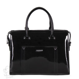 Сумка женская кожаная 9221-1 black Velina Fabbiano-Safenta в Новосибирске