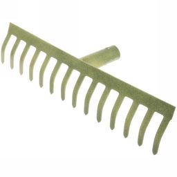 Цена за 2 шт. Грабли прямые 14 зубьев металлические d30мм