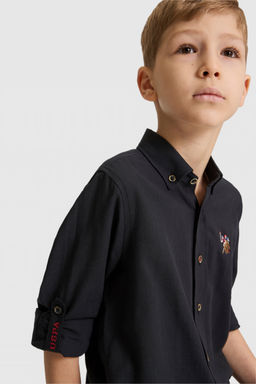 Erkek Гocuk Siyah Uzun Kollu Basic GГmlek - U.s. polo assn фото 2
